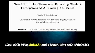 New Kid in the Classroom: Exploring Student Perceptions of AI Coding Assistants (Jun 2025)