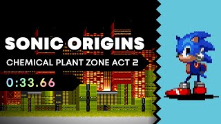 Sonic Origins - Chemical Plant Zone 2 (Sonic) in 33.66