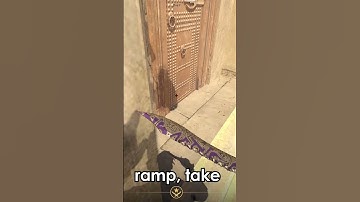 How to smoke Ladder room and Catwalk from T Spawn on CS2 Mirage #csgo #cs2 #csgonades #csgoclips