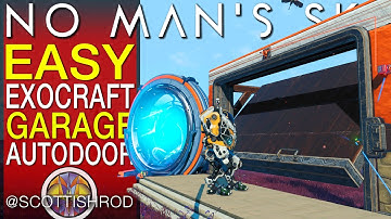 Gemakkelijk te schalen grote ExoCraft automatische deuren - Garage - No Man