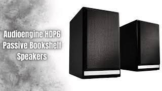 Audioengine HDP6 Review | High-Powered Passive Bookshelf Speakers!