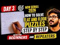 Day :3 How to Solve Flat and Floor Puzzle ...