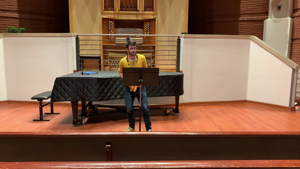 John Adams Saxophone Concerto (Unaccompanied Excerpt)