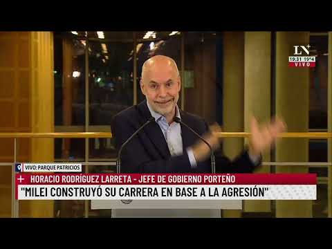 Horacio Rodríguez Larreta: "Los dos son malos para la Argentina"