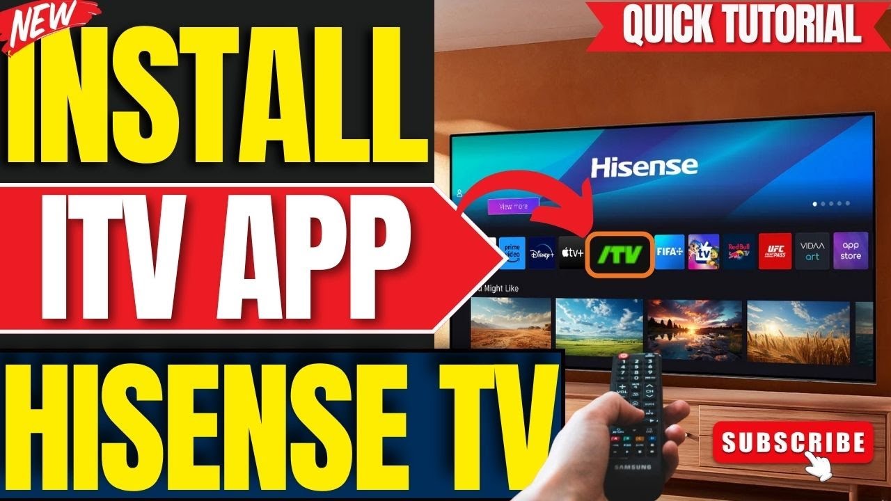 How to Install ITV App on ANY Hisense Smart TV (2026 Guide) - YouTube