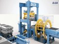 Animation of the DISA FLEX horizontal flask moulding process