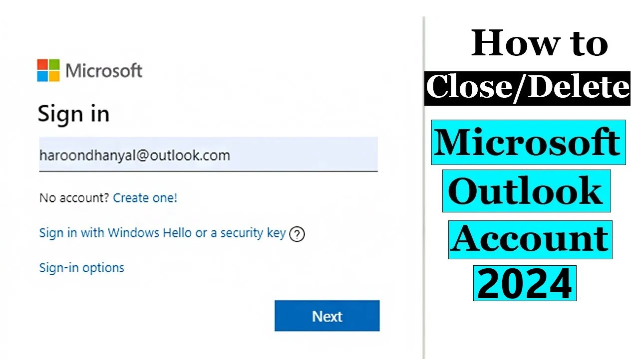 Microsoft Account Closure Email - Outlook Tips