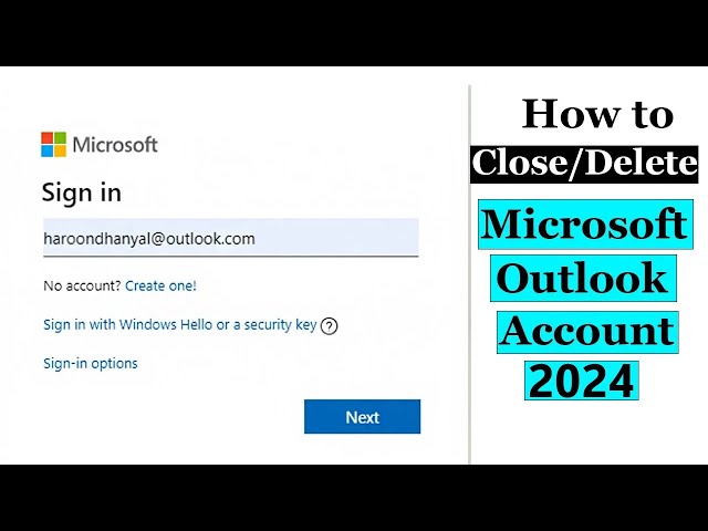 Microsoft Account Closure Email - Outlook Tips