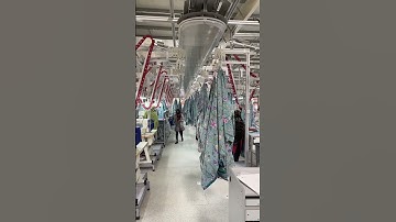 Home Textile Smart Bedsheets Production by INA Hanger System