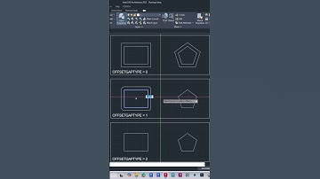OFFSETGAPTYPE Command in AutoCAD