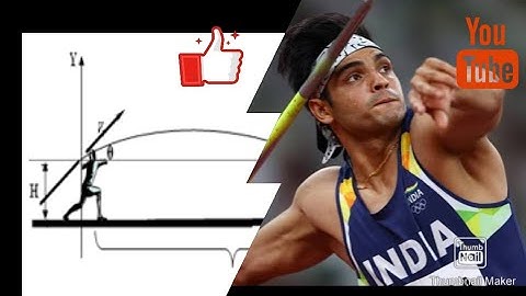 Projectile motion: a small tribute to Neeraj Chopra