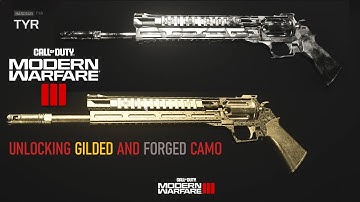 CALL OF DUTY - MODERN WARFARE 3 - UNLOCKING GILDED AND FORGED CAMO - TYR HANDGUN