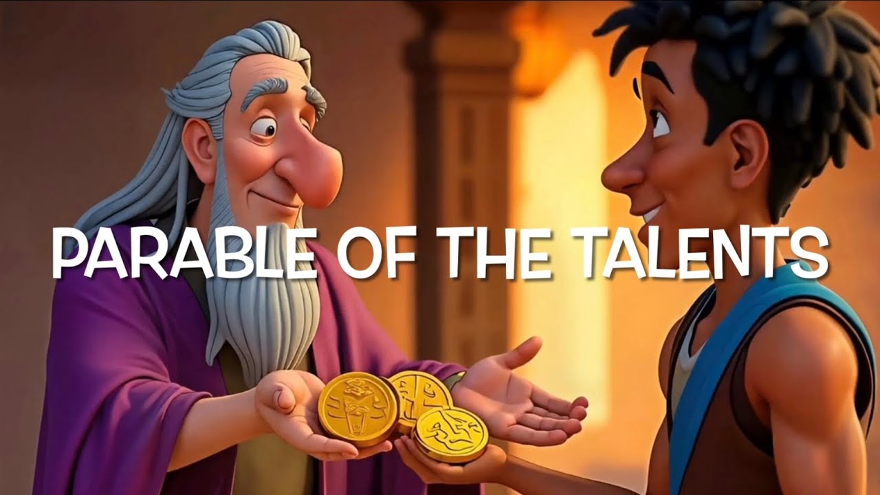 Parable of the talents | Animated Bible story - YouTube