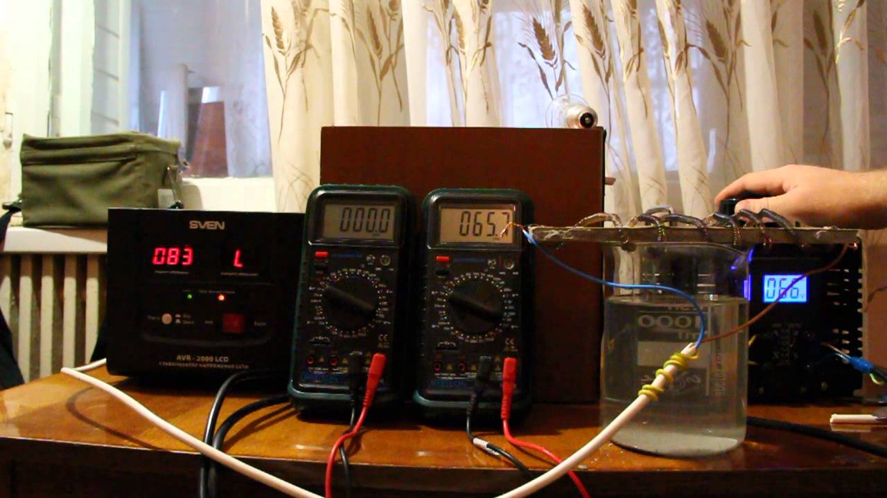 тестирование стабилизатора SVEN AVR-2000 LCD - YouTube