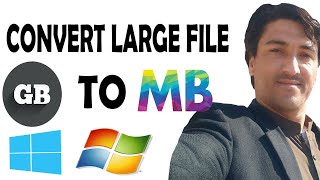 How To Convert GB to nvert large video to smaller size 2020.