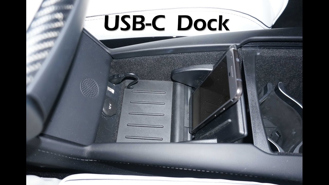 Tesla Phone Dock USB C Modification YouTube