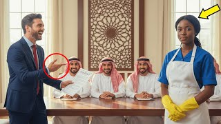 Vertaal wat hij zei, dan krijg je mijn baan! lachte de miljonair… tot de meid vlot Arabisch sprak!