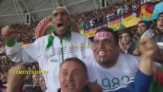 مباراة تحبس الأنفاس  ألمانيا ~ الجزائر 2 1 كأس العالم 2014 وجنوووون عصام الشوالي HD