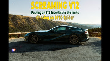 SCREAMING V12 - Pushing a Ferrari 812 Superfast to the limit!