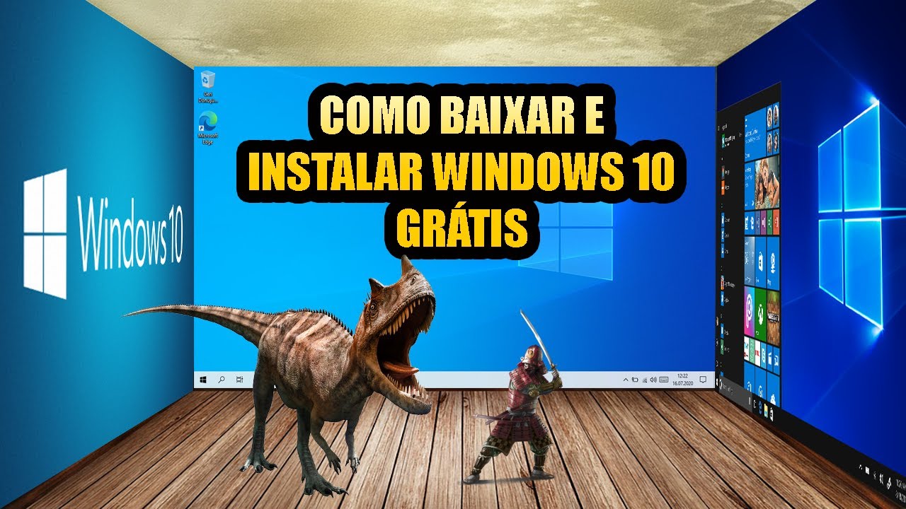 COMO BAIXAR E INSTALAR WINDOWS 10 GRÁTIS 2023 