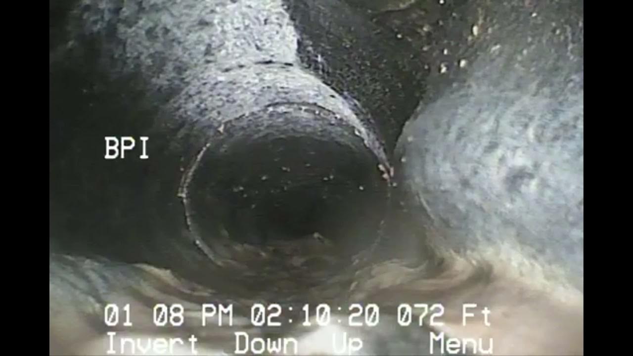 Sewer scope Cast Iron and Orangeburg Piping YouTube