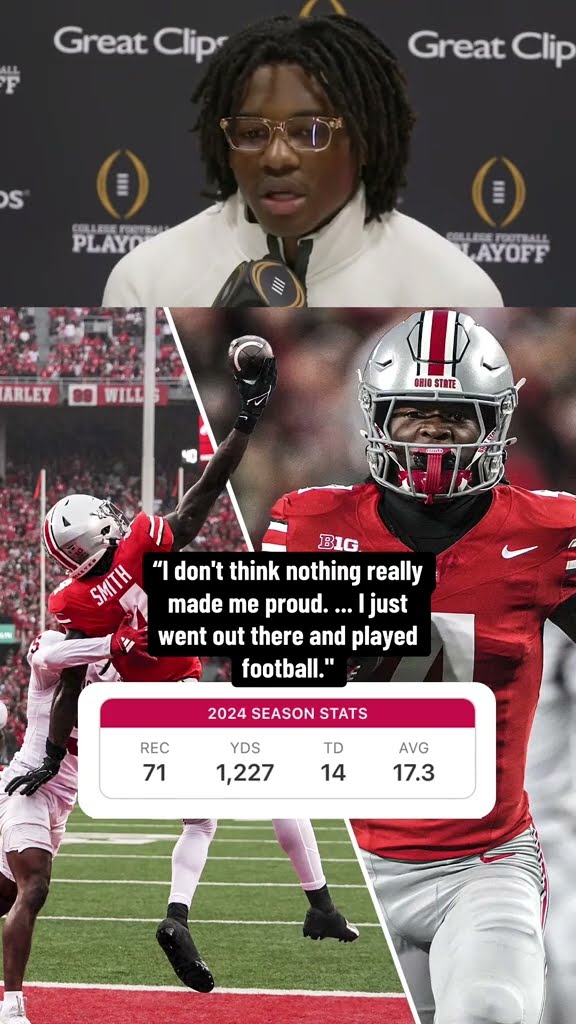 Jeremiah Smith has high expectations for himself ?