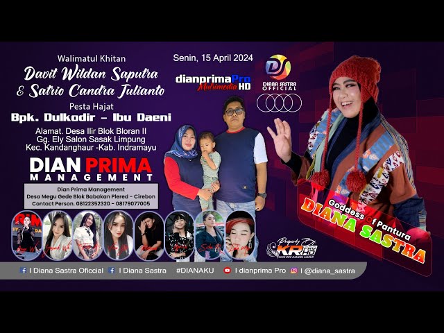 🔴Live Malam DIANPRIMA Desa Ilir Blok Bloran 2 II Kandanghaur || Senin,15 April 2024 class=