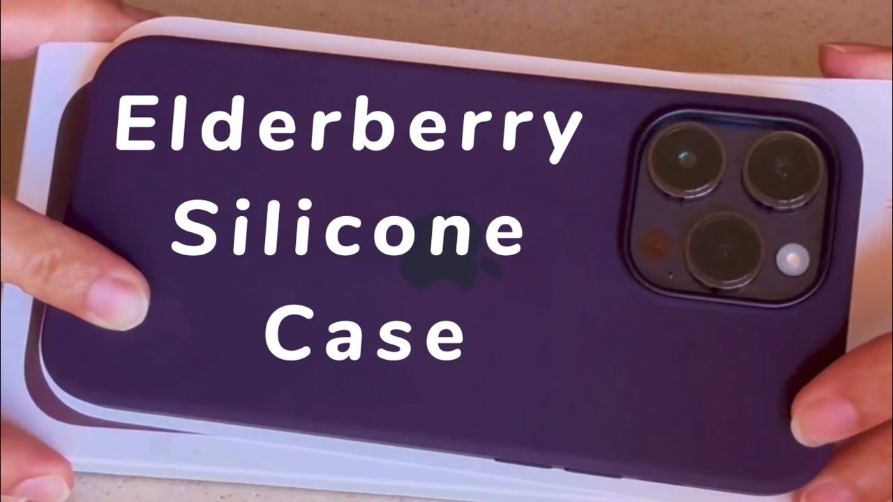 NEW iPhone 14 Pro Max Silicone Case by Apple 📱 Elderberry Unboxing