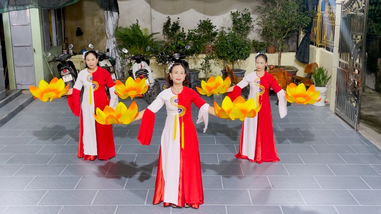 Múa: Lời ca dâng Bác - Chi hội phụ nữ xóm 2 thôn An Hạ, Yên Đồng, Ý Yên, Nam Định.