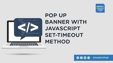 Pop Up Banner  with JavaScript setTimeout Method - Display content at a specific time duration