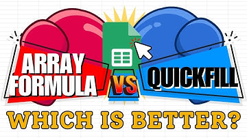 Google Sheets: ArrayFormula or QuickFill, which is better? (Choose you Pick)