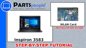 Dell Inspiron 15-3583 (P75F106) WLAN Card How-To Video Tutorial