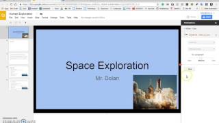 Add Transitions, Animation & Video to your Google Slideshow