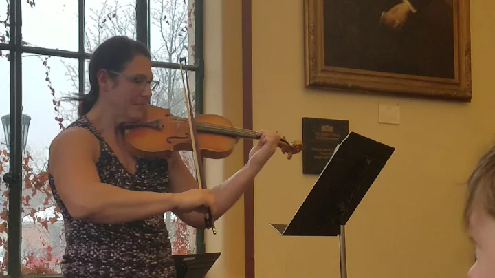 Tamra Gingold performs Fiddler theme