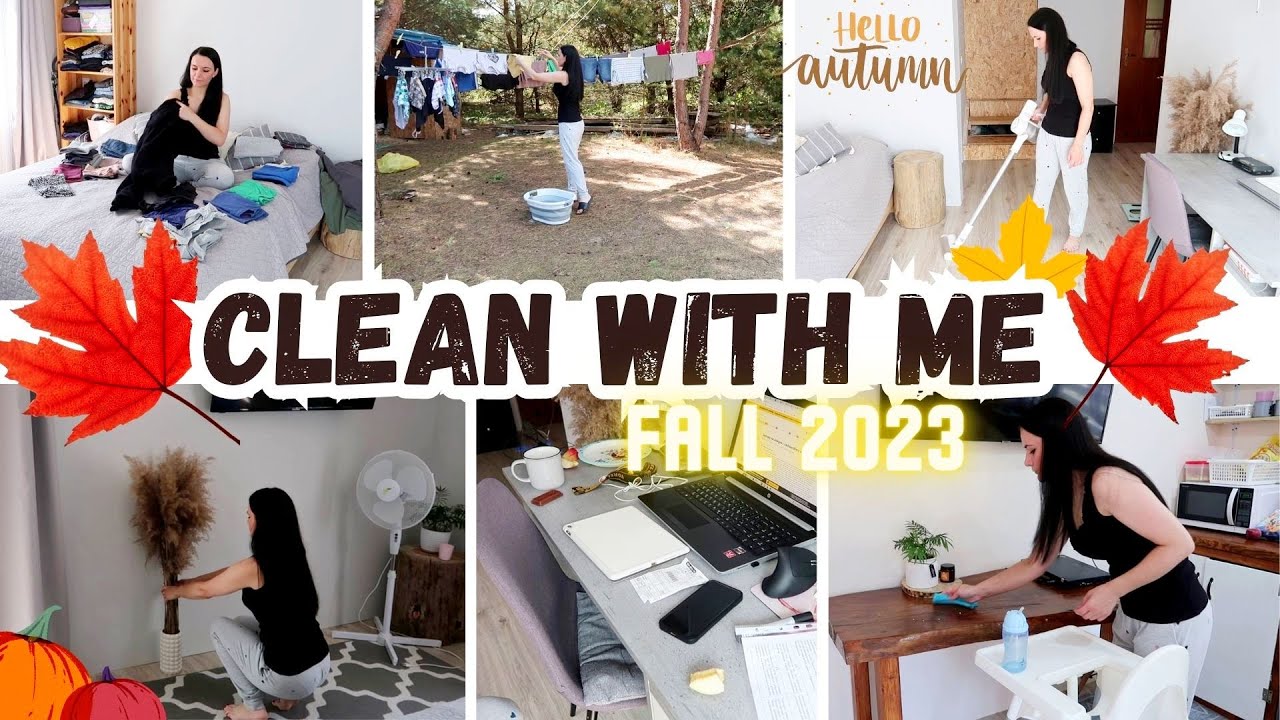 🍁CLEAN WITH ME 🍁 FALL🍁 CLEANING MOTIVATION 🔥 - YouTube