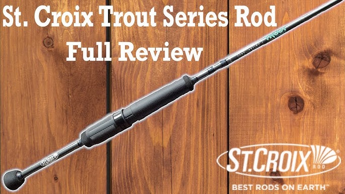 Rod Review: St. Croix Premier Spinning Rod (6' light power fast action) 