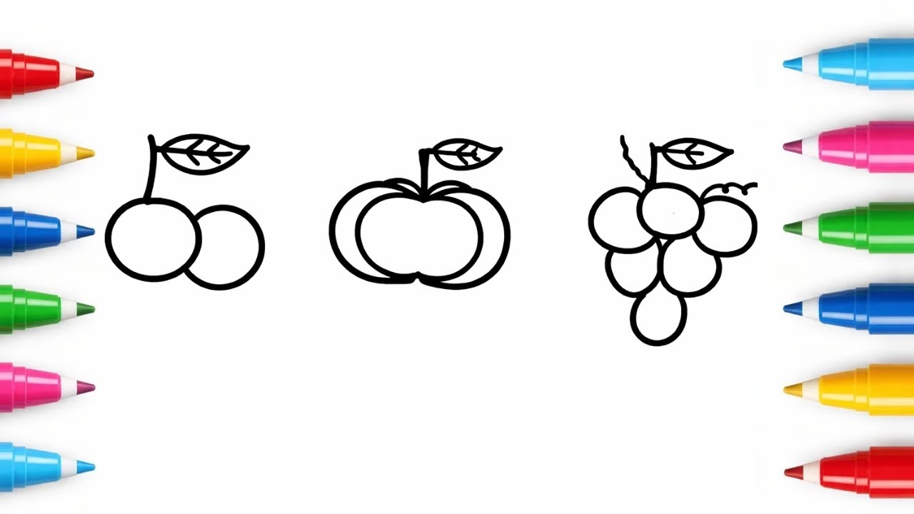 How to draw with number 5 | Easy Drawing for kids | Step by Step 