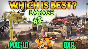 Call of Duty Mobile : new  MAC-10 vs QXR | part -2 | (which is best gun?) | SMG #20 |