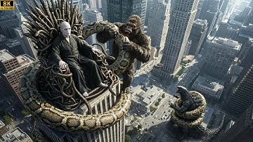 金刚与哥斯拉大战伏地魔：巨蛇大战