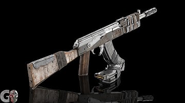 AK-47 APOCALYPSE   low-poly turntable