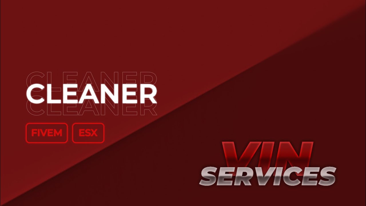vincleaner FiveM Cleaner Job with Level System Job 2 of 10 YouTube
