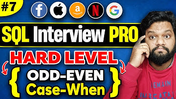 YOU WILL FACE THESE QUESTIONS in MAANG INTERVIEWS 🧐 SQL Interview PRO PART - 7