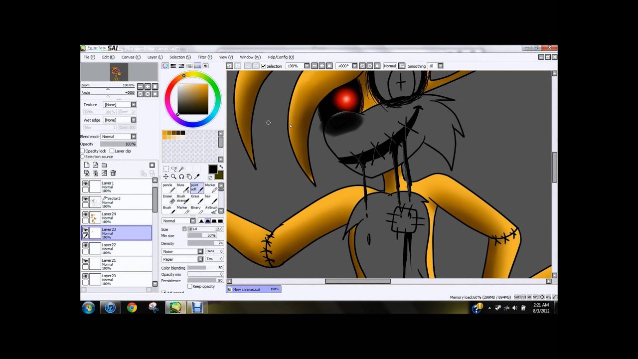 Creepypasta Tails Doll [Remake] + Speedpaint by