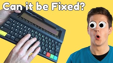 Amstrad NC100 Computer - Can it be Fixed?
