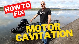 4 ways to fix motor cavitation/ventilation