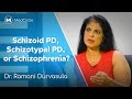 Schizophrenia vs. Schizotypal vs. Schizoid Personality Disorder: the Differences