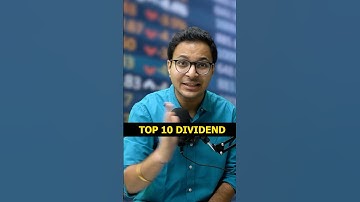 Top 10 Dividend paying stocks of India 🤗