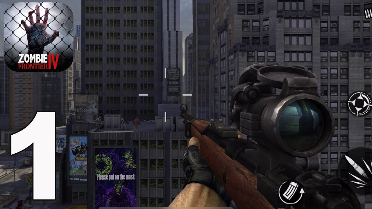 Zombie Frontier 4 - Gameplay Walkthrough Part 1(iOS,Android) - YouTube