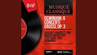 Concerto grosso in D Major, Op. 3 No. 1: IV. Allegro