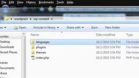 How to use other languages with WordPress